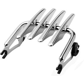 رف أمتعة قابل للفصل متوافق مع Harley Touring، رف أمتعة التركيب متوافق مع Harley Davidson Street Glide Road Glide Road King Electra Glide Ultra Limited 2009-2024 in Kuwait