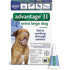 باير أنيمال هيلث أدفانتج II للكلاب الكبيرة جدًا 6 عبوات in Kuwait