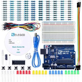 ELEGOO UNO Project Basic Starter Kit with Tutorial and UNO R3 Compatible with Arduino IDE