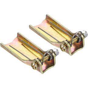 M METERXITY 2 Pack Hook Safety Latch Kit - Clevis Slip Hook Receiver Hitch Replacement Apply to Towing Lifting Hook Trailer/Crane (2" Long, Zinc Color) in Kuwait