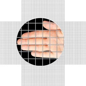 JSFURN Hardware Cloth 1/2 inch Chicken Wire mesh Sheet 24" x 48", 19 Gauge Chicken Wire Fencing with Screws, Galvanized Welded Cage Wire Mesh Screen Supports Poultry or pet Netting Cage Fence