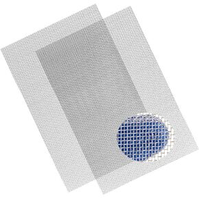 YiJiLi 2pack 304 شبكة سلكية من الفولاذ المقاوم للصدأ، 20 شبكة من الفولاذ - لا تصدأ أبدًا فتحة 1 مم تبقي القوارض خارجًا أو تجعل أي أشكال سهلة القطع ومستقيمة، مع قفازات مقاومة للقطع (12.2 × 24 بوصة / 31 * 61 سم) in Kuwait