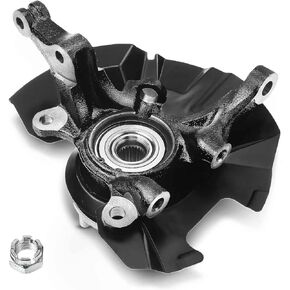A-Premium Front Steering Knuckle & Wheel Bearing Hub Assembly Compatible with Hyundai Accent 2006-2011, w/4-Lug, Right Passenger Side, Replace # 51716-1E100, 517161E100