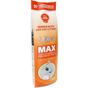 Ultra Max Odor Eliminating Probiotics: 500g (17.6oz) Cat Litter Box Additive