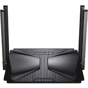 WiFi 6 Router AX3000 Wireless Internet High Speed Smart Router with 5dBi High-gain Antennas, Dual Band Gigabit Computer Router Mesh Support for Homes up to 3000 Sq. ft, VPN, Parental Control
