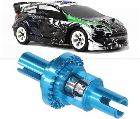 VGEBY RC سيارة الكرة التفاضلية، سبائك الألومنيوم ترقية استبدال الملحقات تناسب Wltoys 1/28 K969 K989 K969 K979 K999 P929 P939 (أزرق فاتح) in Saudi Arabia