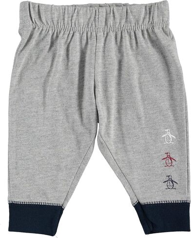 Happy Threads baby-boys Creeper Bodysuit and Jogger Pants With Cap 3 Pack Gift SetOne Piece Bodysuit and Pants Set in Saudi Arabia