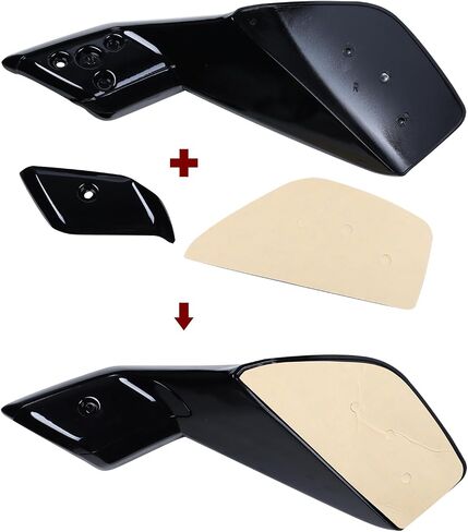 AUTOTOP Glossy Black HPD Style Rear Spoiler Wing Tail Lid Fit11th 2022 2023 Honda Civic Hatchback Model in Saudi Arabia