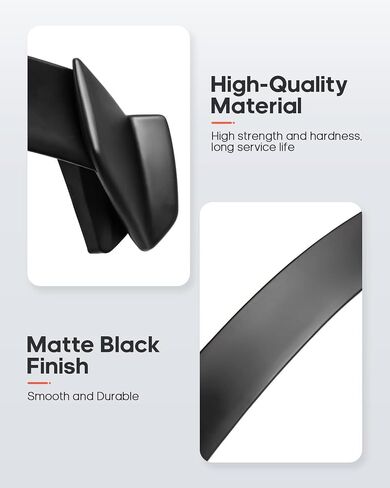 FINDAUTO ABS Car Spoiler Wing Body Kits Type-R Style Fits for 2016-2021 for Honda Civic Hatchback Trunk Lip Spoiler in Saudi Arabia