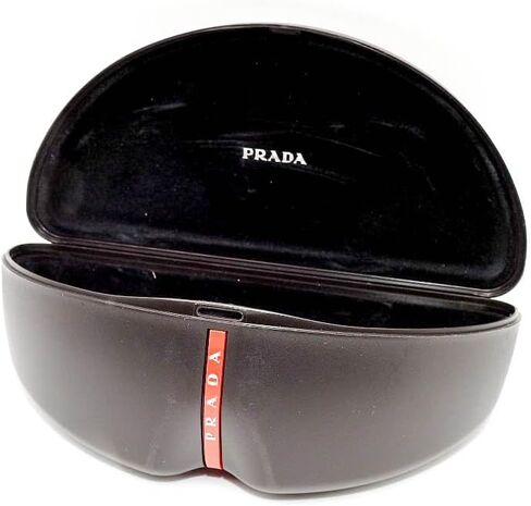 حافظة نظارة شمسية كبيرة باللون الأسود غير اللامع من Prada Sport + حزمة مع مجموعة النظارات الفاخرة eSHADES in Saudi Arabia