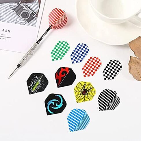 مجموعة رحلات رمي ​​السهام المكونة من 120 قطعة من ToBeIT ملحقات رمي ​​السهام القياسية للسهام ذات الأطراف الفولاذية والسهام الناعمة (de) in Kuwait