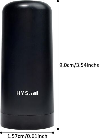 HYS 462 ميجا هرتز - 467 ميجا هرتز هوائي UHF منخفض النطاق NMO GMRS، هوائي منخفض المستوى كابل محوري سقف جبل هوائي مع NMO إلى UHF PL259، W13'/حوالي 4m RG-58U لراديو الهواة 460-470 ميجا هرتز in Saudi Arabia