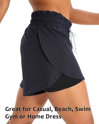 APTRO Women's Casual Swim Shorts Quick Dry Beach Shorts Summer Shorts BW08 L in Saudi Arabia