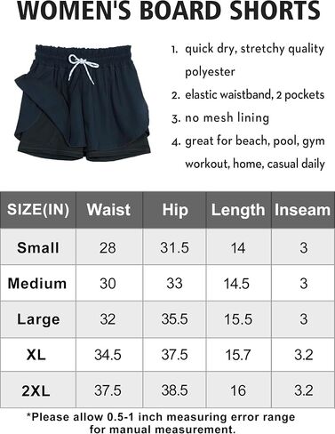 APTRO Women's Casual Swim Shorts Quick Dry Beach Shorts Summer Shorts BW08 L in Saudi Arabia