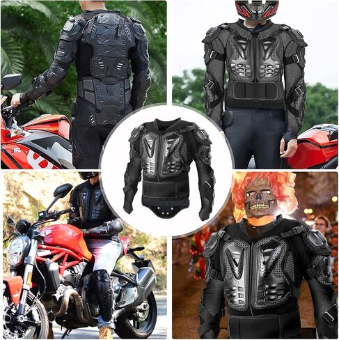 سترة رياضية لكامل الجسم للدراجة النارية من Ediors® Pro Street Motocross ATV Titan (متوسط) in Kuwait