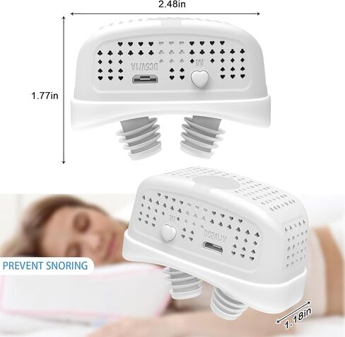 Anti snoring Devices,2024 New Atomization snoring Solution,Right Amount Fog,Adjustable Wind Force Sleep Apnea Devices for Comfortable Sleep in Kuwait
