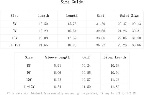 Floerns Girl's Asymmetrical Neck Short Sleeve Tee with Skirt Set Two Piece Outfit in Saudi Arabia