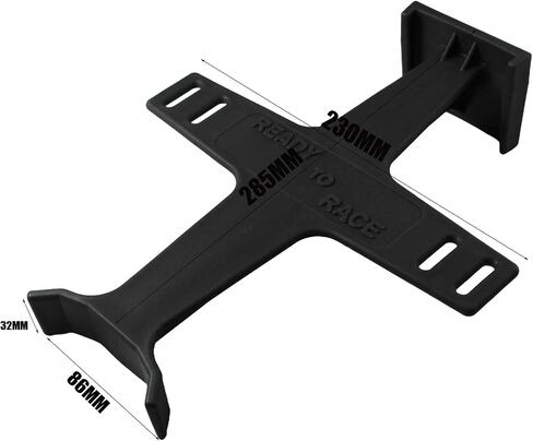 Universal Motorcycle Fork Saver Guards Suspension Saver Brace Transportation Protector for EXC SX XCW YZF DRZ CRF Dirt Pit Bike (Black) in Saudi Arabia