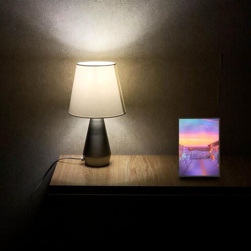 Lighting up Painting Decoration, LiteBrite Wall Art 3 Colors LED Light Painting Acrylic Photo Frame USB Powered Night Light Wall Art Decor for Living Room, Bedroom, Housewarming, Wedding, Birthday Gift in Saudi Arabia