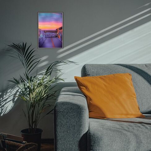 Lighting up Painting Decoration, LiteBrite Wall Art 3 Colors LED Light Painting Acrylic Photo Frame USB Powered Night Light Wall Art Decor for Living Room, Bedroom, Housewarming, Wedding, Birthday Gift in Saudi Arabia
