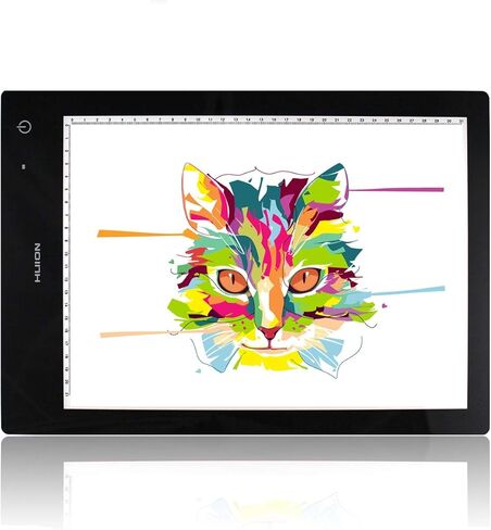 HUION LB4 Light Box Wireless Battery Powered Ultra Thin Portable A4 Size LED Light - 12.6x9 بوصة in Kuwait