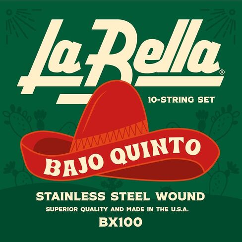 La Bella BX100 Bajo Quinto Mexican Bass Guitar String in Kuwait