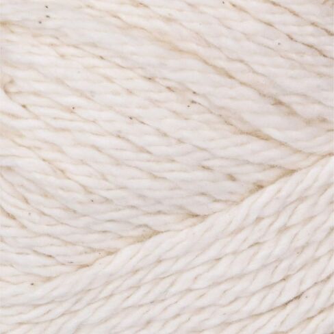 Bernat Handicrafter Cotton Solids Yarn, 1.75 oz, Gauge 4 Medium, 100% Cotton, Warm Brown in Saudi Arabia