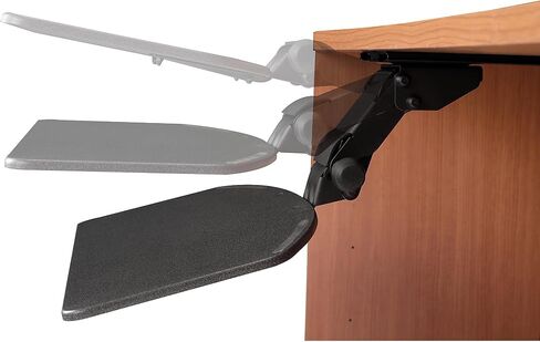 Bush Business Furniture Accessories Articulating Keyboard Tray, Black in Saudi Arabia
