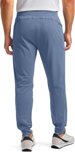 G Gradual Men's Joggers with Zipper Pockets Stretch Tapered Sweatpants Athletic Pants for Men Workout Running Gym in Saudi Arabia