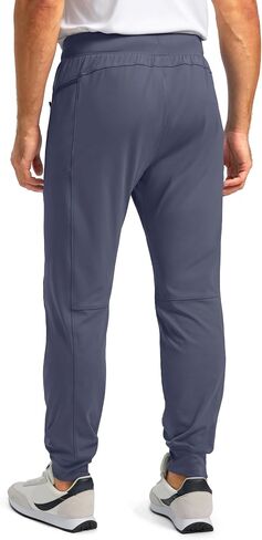 G Gradual Men's Joggers with Zipper Pockets Stretch Tapered Sweatpants Athletic Pants for Men Workout Running Gym in Saudi Arabia