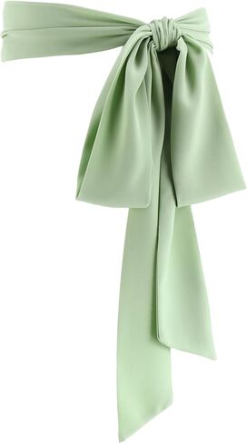 Glitopper Women Chiffon Sash Belt Dress Sash Waist Belt for Special Occasion Bridal Wedding Prom Formal 3'' Wide in Saudi Arabia
