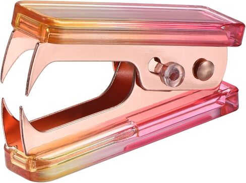 MECCANIXITY Staple Remover Tool, Staplers Puller with Acrylic Body Metal Jaws for Office Home Desktop Accessories Colored in Saudi Arabia