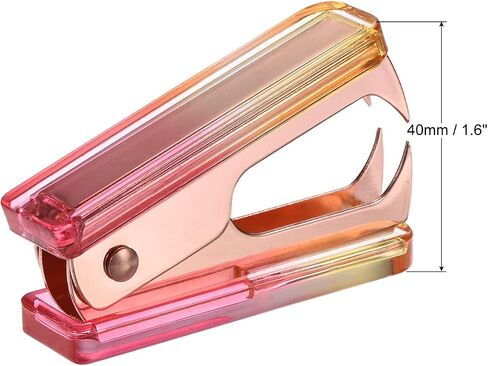 MECCANIXITY Staple Remover Tool, Staplers Puller with Acrylic Body Metal Jaws for Office Home Desktop Accessories Colored in Saudi Arabia