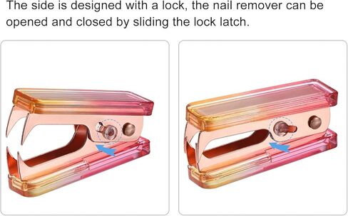 MECCANIXITY Staple Remover Tool, Staplers Puller with Acrylic Body Metal Jaws for Office Home Desktop Accessories Colored in Saudi Arabia