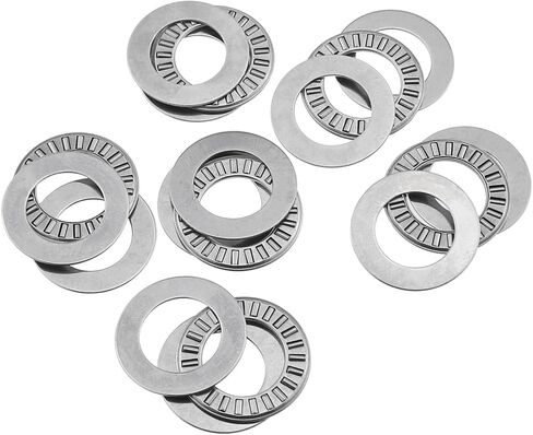 DGZZI 6 Sets Thrust Needle Roller Bearings Inch Flat Thrust Needle Roller Bearings with Two Washers NTA1220 and 2TRA Suitable for Mechanical Conveyors and Crushers and Elevators in Saudi Arabia