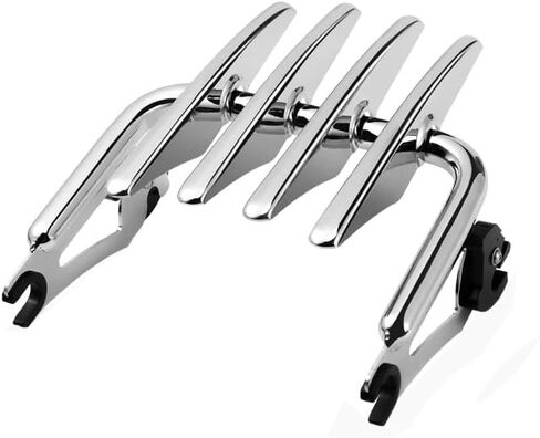 رف أمتعة قابل للفصل متوافق مع Harley Touring، رف أمتعة التركيب متوافق مع Harley Davidson Street Glide Road Glide Road King Electra Glide Ultra Limited 2009-2024 in Kuwait