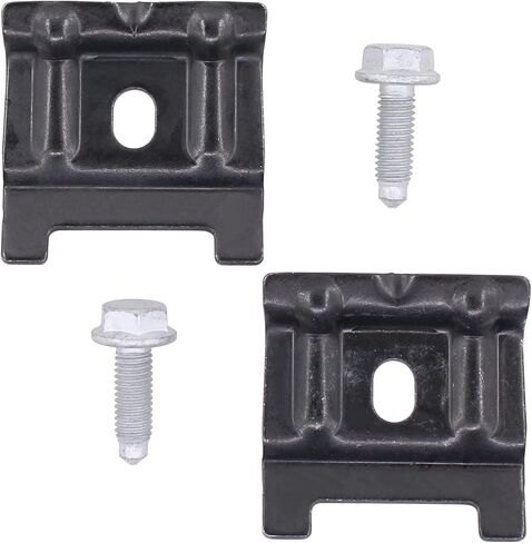 XtremeAmazing 2Pcs Battery Hold Down Clamp Bracket with Bolt for CC Jetta Tiguan Eos Passat Golf GTI Rabbit R32 in Saudi Arabia