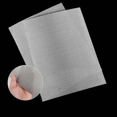 LABALPHA 50 Mesh Wire Mesh 304 Stainless Steel Woven Wire Mesh, Air Vent Mesh 16X12 inches, for Cage, Garden, Filter Mesh, Never Rust and Heat Resisting, 2pcs in Saudi Arabia