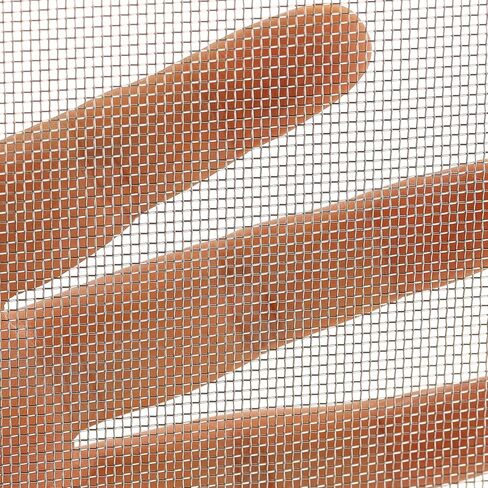 YiJiLi 2pack 304 شبكة سلكية من الفولاذ المقاوم للصدأ، 20 شبكة من الفولاذ - لا تصدأ أبدًا فتحة 1 مم تبقي القوارض خارجًا أو تجعل أي أشكال سهلة القطع ومستقيمة، مع قفازات مقاومة للقطع (12.2 × 24 بوصة / 31 * 61 سم) in Kuwait