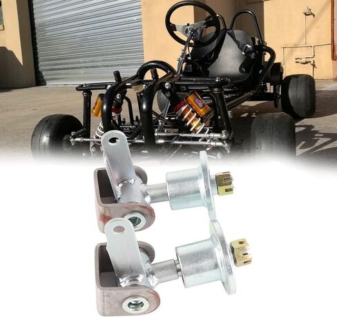 Go Kart Wheels Go Kart Steering Spindle Go Kart Spindle 17 مم 3 مسمار محور العجلة الأمامية تحمل شفة مفصل التوجيه المغزل لإطارات 5 بوصة Go Kart ATV Quad Bike in Saudi Arabia