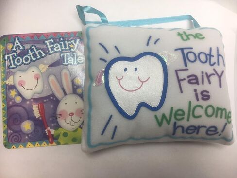 Tooth Fairy Pillow and Tooth Fairy Tale Book in Kuwait