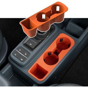 حامل كأس السيارة متوافق مع 2024 2025 Chevy Traverse Center Center Center Organizer Silicone Black Drink Presention for 2024 2025 Chevy Traverse Associory in Kuwait