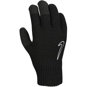 Nike Youth Knit Tech and Grip Training Gloves 2.0 Black | أسود | بيضاء صغيرة/متوسطة in Saudi Arabia