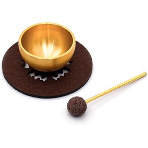 Mini Singing Bowl Set, Healing Instrument with Striker & Cushion, For Yoga, Meditation, Mindfulness, Stress Relief Tool and Unique Gifts in Kuwait