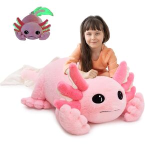 Tezituor Giant Dog Stuffed Animal, 31.5" Large Golden Retriever Plush Toy Cuddly Dog Plush Pillow, Realistic Puppy Plushies for Kids Birthday in Kuwait