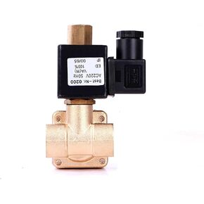1/2 بوصة صمام الملف اللولبي النحاسي المفتوح عادة 240VAC 120VAC 110VAC 220VAC 1 قطعة (G_240VAC_VITON-SEAL) in Kuwait