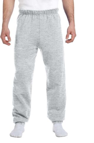 Jerzees mens 8 oz. 50/50 NuBlend Fleece Sweatpants(973)-ASH-L in Saudi Arabia