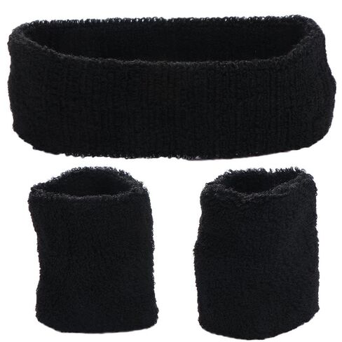Absorbent Moisture Absorption Wristband Kids Headbands Fitness Wrist Band Yoga For Gym Running For Outdoor Sport(5) in Saudi Arabia
