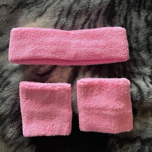 Absorbent Moisture Absorption Wristband Kids Headbands Fitness Wrist Band Yoga For Gym Running For Outdoor Sport(5) in Saudi Arabia