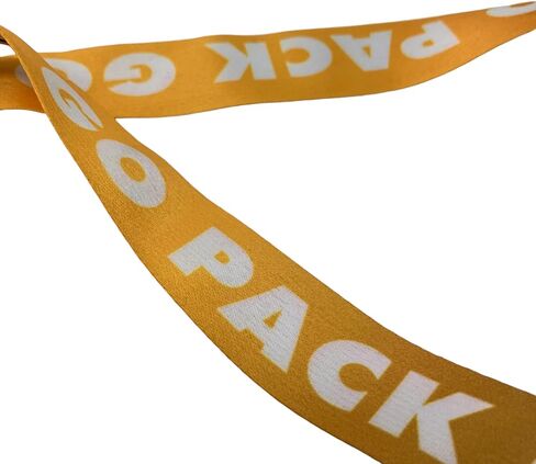 Pro Specialties Group PSG INC NFL Unisex Green Bay Packers Go Pack Go Deluxe Lanyard, Team Colors, One Size, Medium in Saudi Arabia